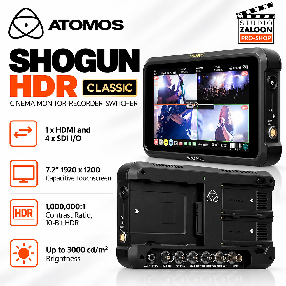 Thumbnail: Atomos 7" Shogun HDR Classic Cinema Monitor-Recorder-Switcher