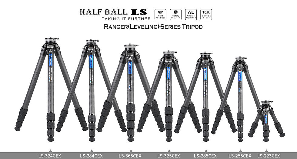 Thumbnail: Leofoto LS‑325CEX Ranger Series Carbon Fiber Tripod