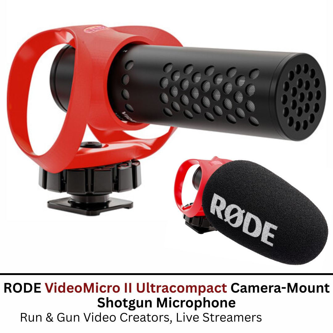 Rode Video Micro II Camera-Mount Shotgun Microphone