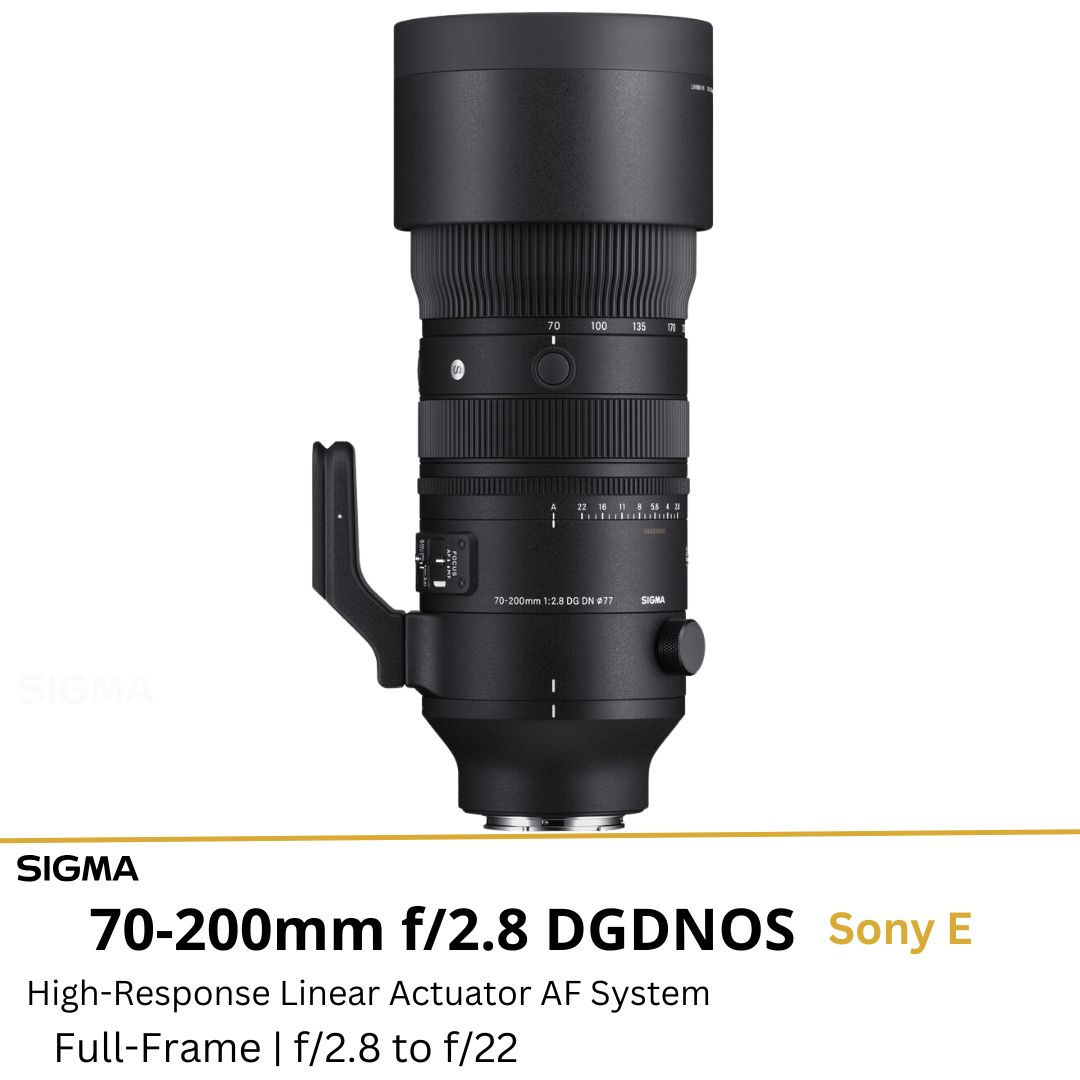 Sigma 70-200mm f/2.8 DG DN OS Sports Lens (Sony E & Leica L))