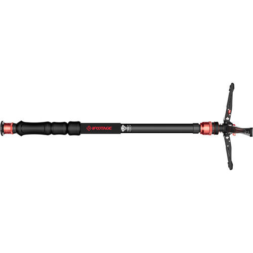 Thumbnail: iFootage Cobra 3 Strike Aluminum Monopod with Low Profile Minipod Base and K5S
