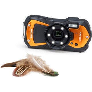 Thumbnail: Ricoh WG-80 Digital Camera (Orange)
