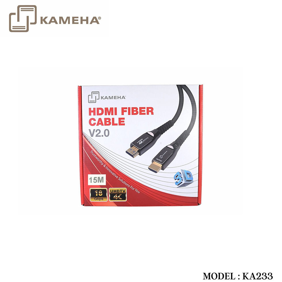 Thumbnail: KAMEHA KA233 HDMI FIBER CABLE V2.0 OM3 15METER