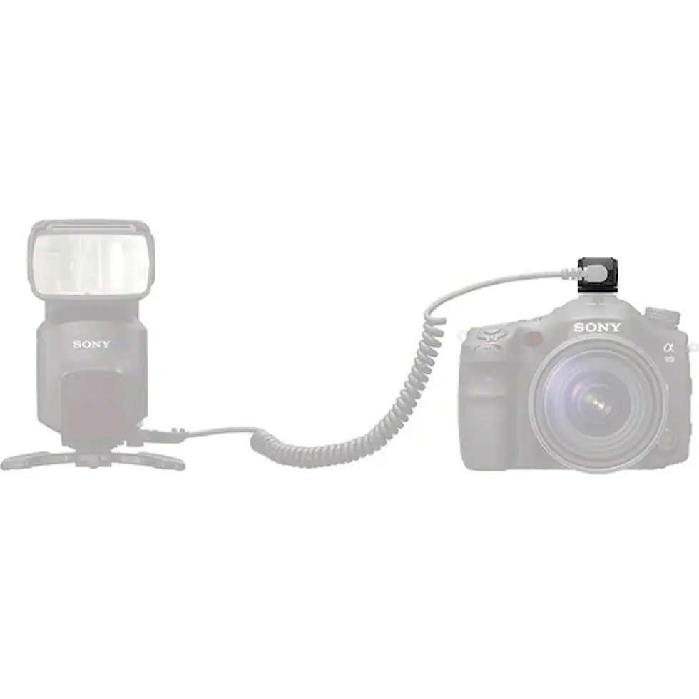Thumbnail: Sony FA-CS1M Off-Camera Shoe for External Flash with Multi-Interface Shoe (Black