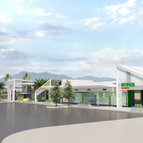 Gas station Concept proposal : Palm Spring