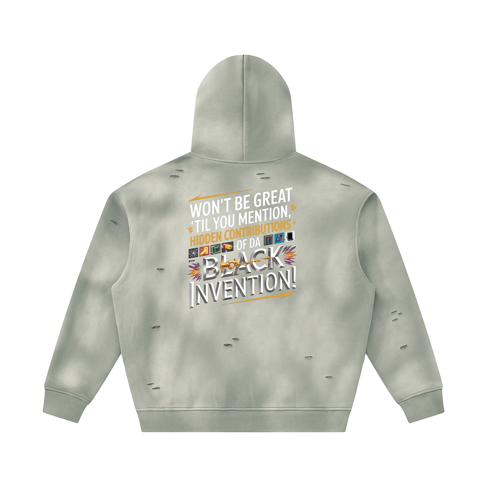 Thumbnail: Sunfade Frayed Fleece Hoodie-Won't Be Great  'Til You Mention...