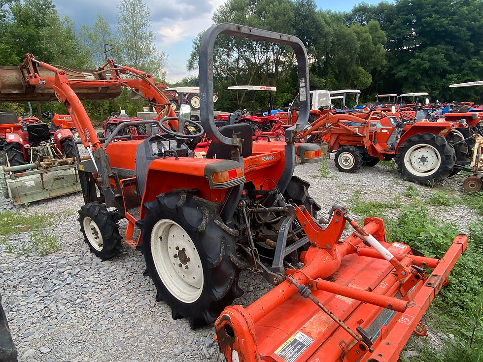 Miniatură: KUBOTA GL-220 cu incatcator frontal!!!