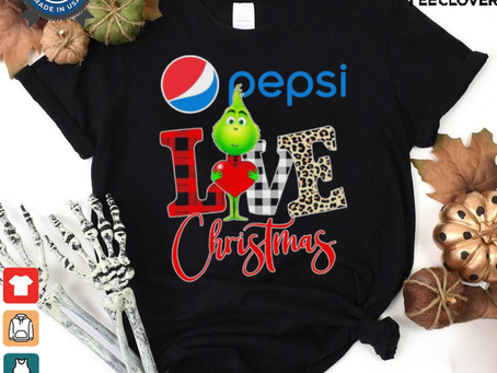 Grinch Love Pepsi Christmas Shirt