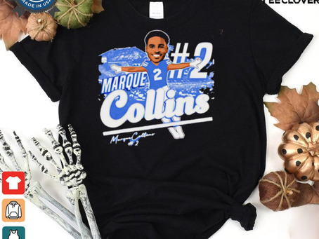 Marque Collins BYU Cougars cartoon shirt