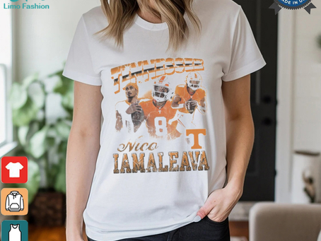 Nico Iamaleava Tennessee Volunteers NCAA 90s Graphic t shirt
