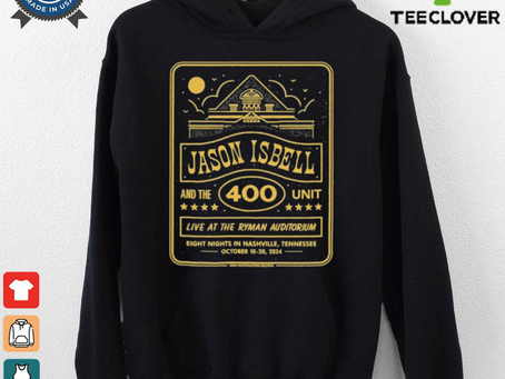 Jason Isbell 400 Unit Tour Nashville, TN October 10 2024 T Shirt