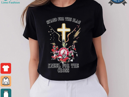 Alabama Crimson Tide Of God Stand For The American Flag T Shirt
