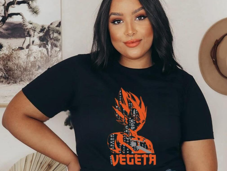 prince vegeta dbz oversized black front back tshirt