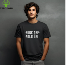 Fold up hidden message fuck off shirt