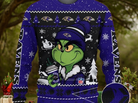 Baltimore Ravens NNHP0003 Ugly Sweater