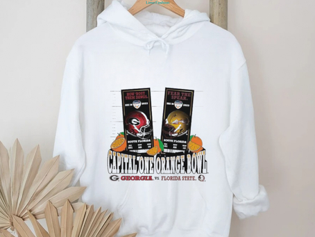 florida State Seminoles vs. Georgia Bulldogs 2023 Orange Bowl shirt