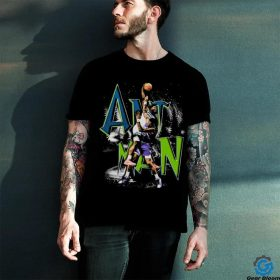 Anthony Edwards ANT MAN Dunk over John Collins Minnesota Basketball shirt