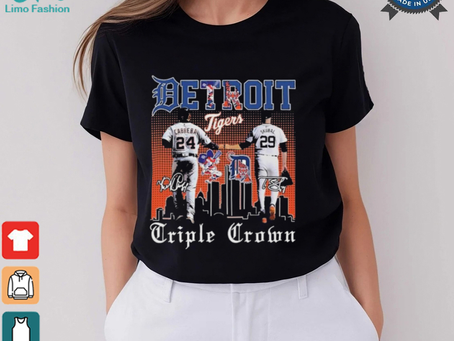 Official Detroit Tigers Cabrera Skubal Triple Crown Shirt