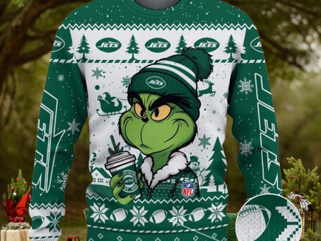 New York Jets NNHP0025 Ugly Sweater