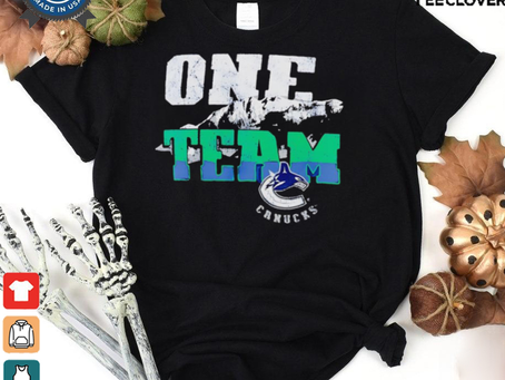 Vancouver Canucks one team ice shirt