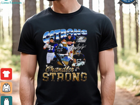 Chandler Strong Georgia Southern Eagles CSTRONG signature 2024 shirt