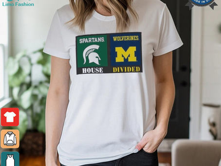 House Divided Michigan State Spartans Vs Michigan 2024 Shirt