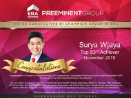 Surya Wijaya ERA Preeminent Group Nov 2019