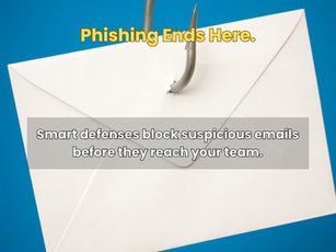 Phishing attack on email