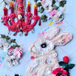 ビーズ刺繍アート | maki embroidery | 日本