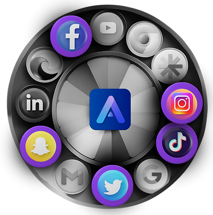 Small business advertising icon for tailored ad campaigns across digital platforms