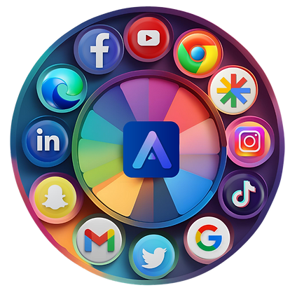PPC campaign management icon for targeted advertising services