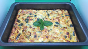 La recette de mon clafoutis à la courgette...