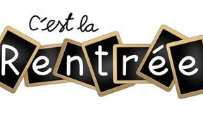 C'est ma rentrée!!!