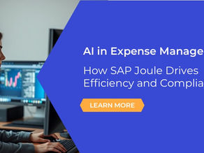 AI in Expense Management: How SAP Joule Drives Efficiency and Compliance