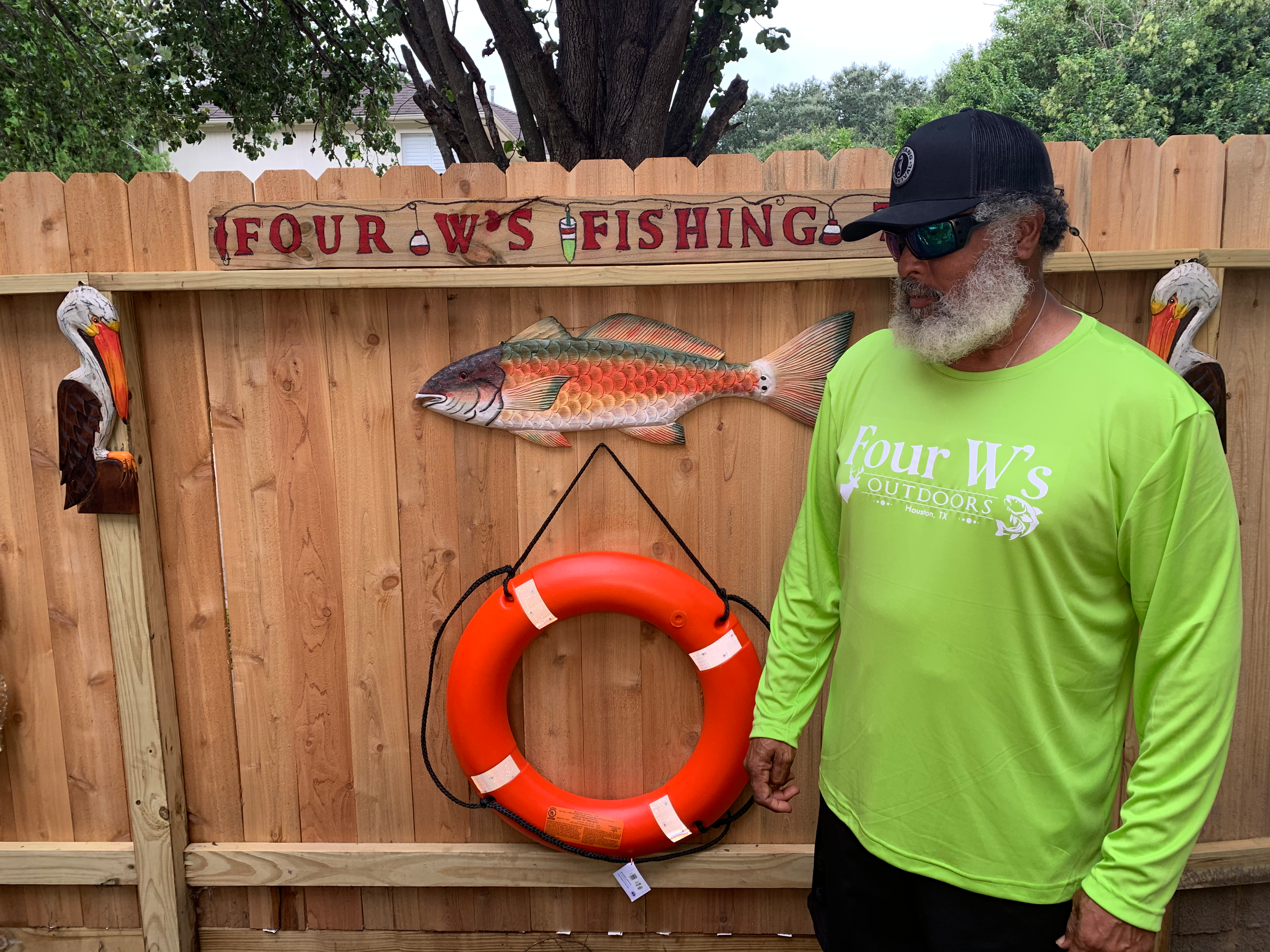 Lime Green Four W's Outdoors Long Sleeve