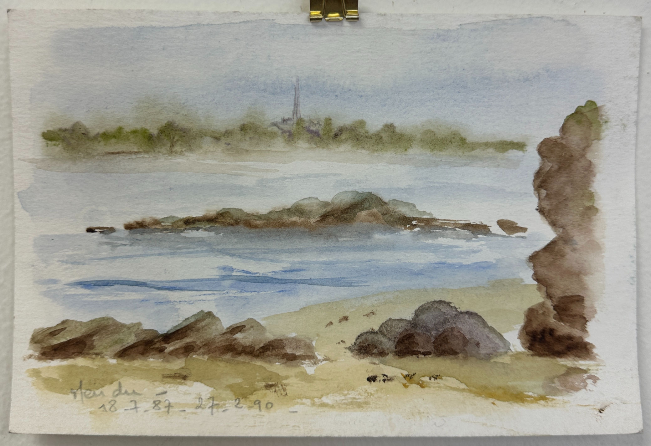 "Tide's Quiet Conversation"