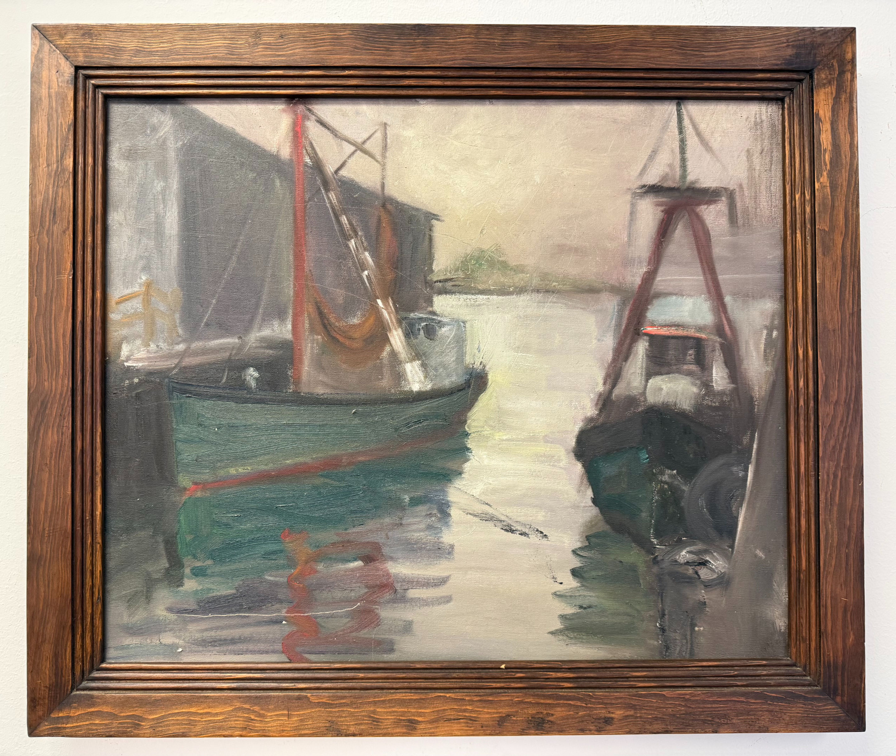 Harbor Study with Working Boats