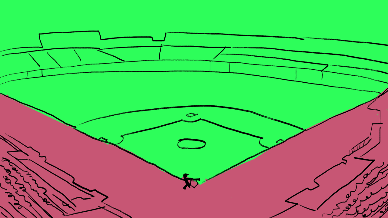 Foul Ball line for Slowpitch Softball