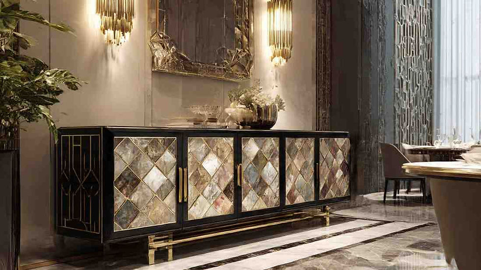 Where Design Meets Luxury: Mastering the Buffet Cabinet Dubai Aesthetic in 2026