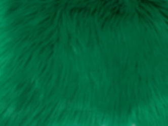 Emerald Luxury Shag Faux Fur Fabric