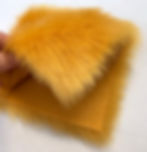 Thumbnail: Medium Pile Gold Faux Fake Fur Fabric