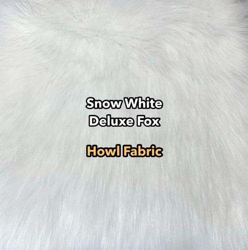 Snow White Deluxe Fox Faux Fur | Howl Fabric