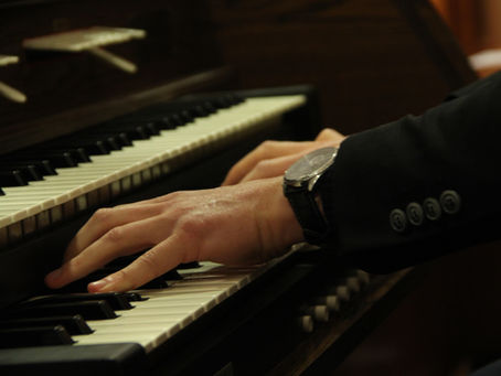 Oración y música en la fiesta de Santa Cecilia