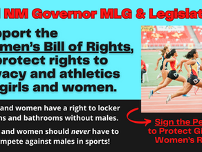 NEW: HELP SUPPORT Women's Rights to Sports Without Trans Athletes