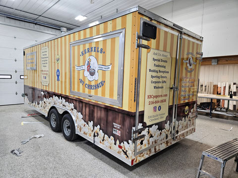 Curls, My Chocolate popcorn trailer