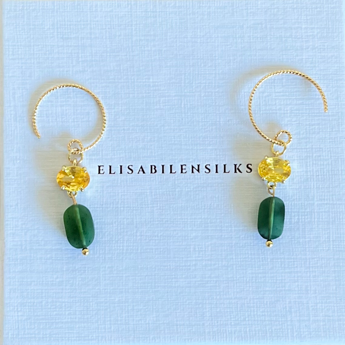 Boucles d’oreilles Serpentine