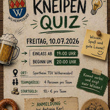 Einladung zum Kneipenquiz