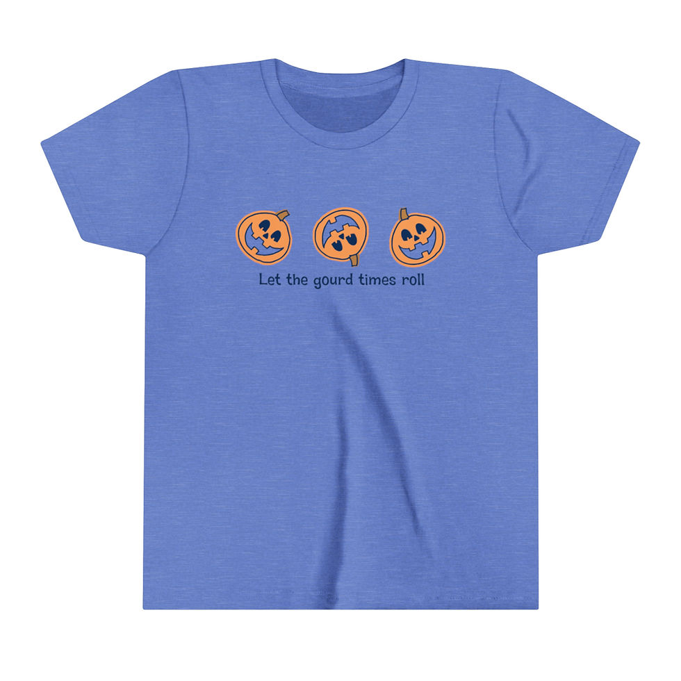 Thumbnail: Let the Gourd Times Roll - Youth Short Sleeve Tee