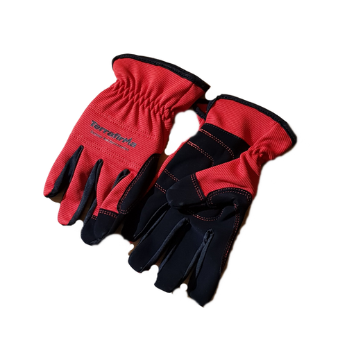 Winch Gloves Red Rose Land Rover