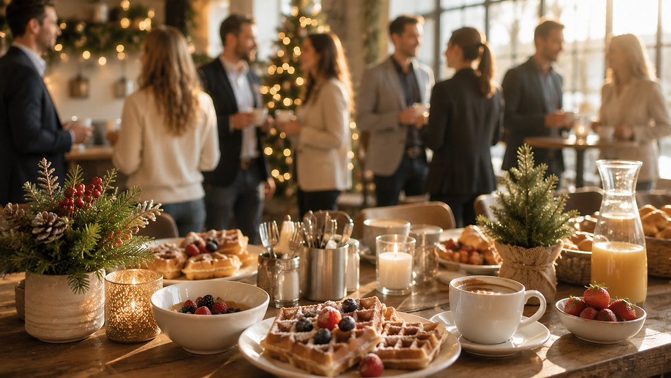 Business-Frühstück – Gemeinsam in die Weihnachtszeit starten